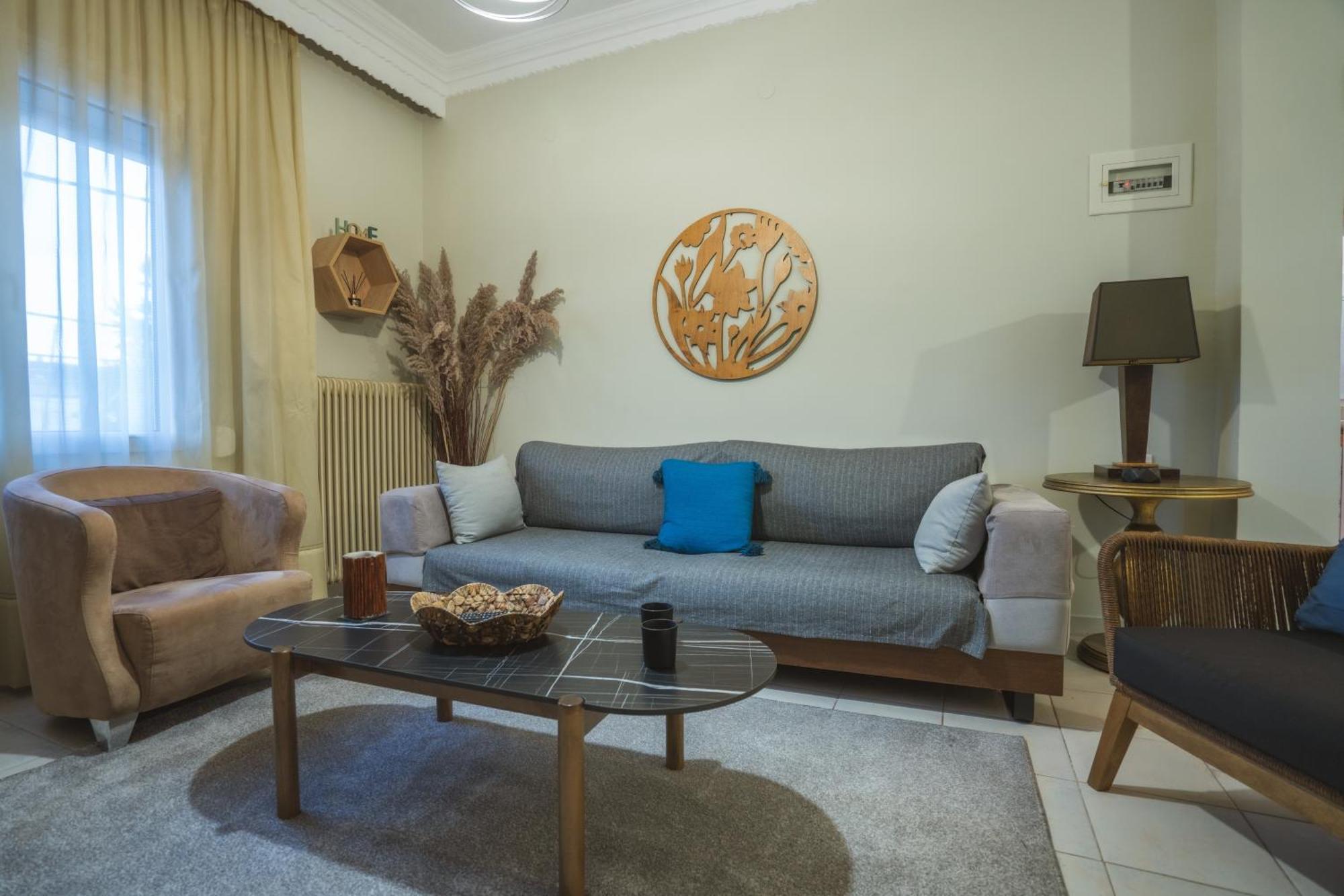 Marvic House Villa Exaplatanos Buitenkant foto