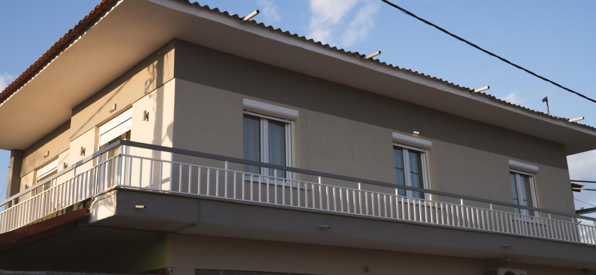 Marvic House Villa Exaplatanos Buitenkant foto