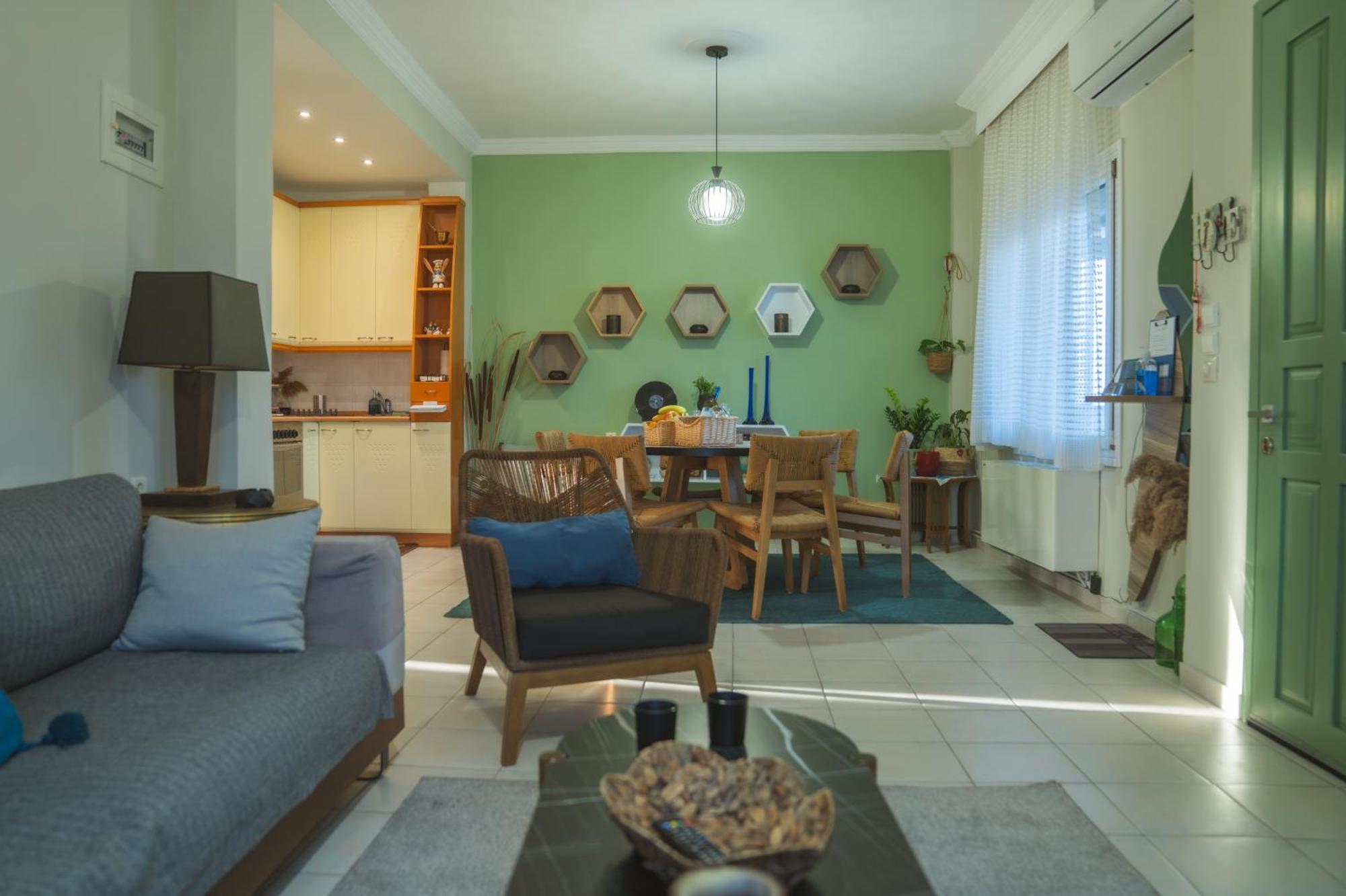 Marvic House Villa Exaplatanos Buitenkant foto